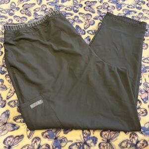 Med Couture Gray scrubs pants